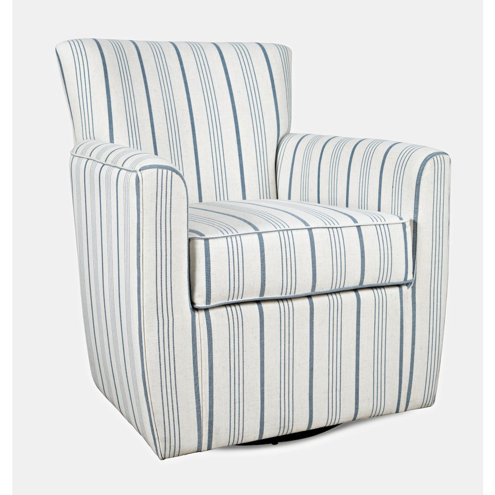 Blakely Harper Contemporary Traditional Swivel Accent Chair. Picture 3