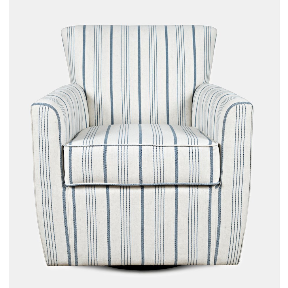 Blakely Harper Contemporary Traditional Swivel Accent Chair. Picture 1