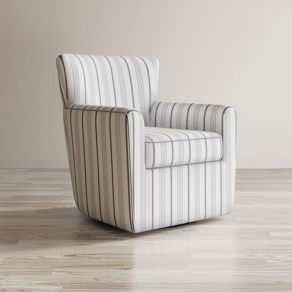 Blakely Harper Contemporary Traditional Swivel Accent Chair. Picture 10