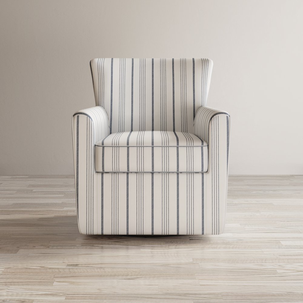 Blakely Harper Contemporary Traditional Swivel Accent Chair. Picture 9