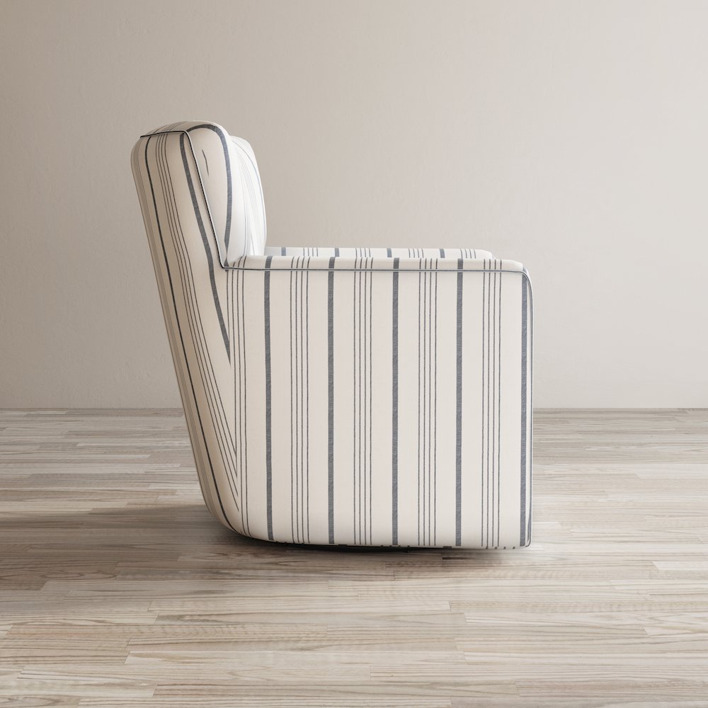 Blakely Harper Contemporary Traditional Swivel Accent Chair. Picture 11
