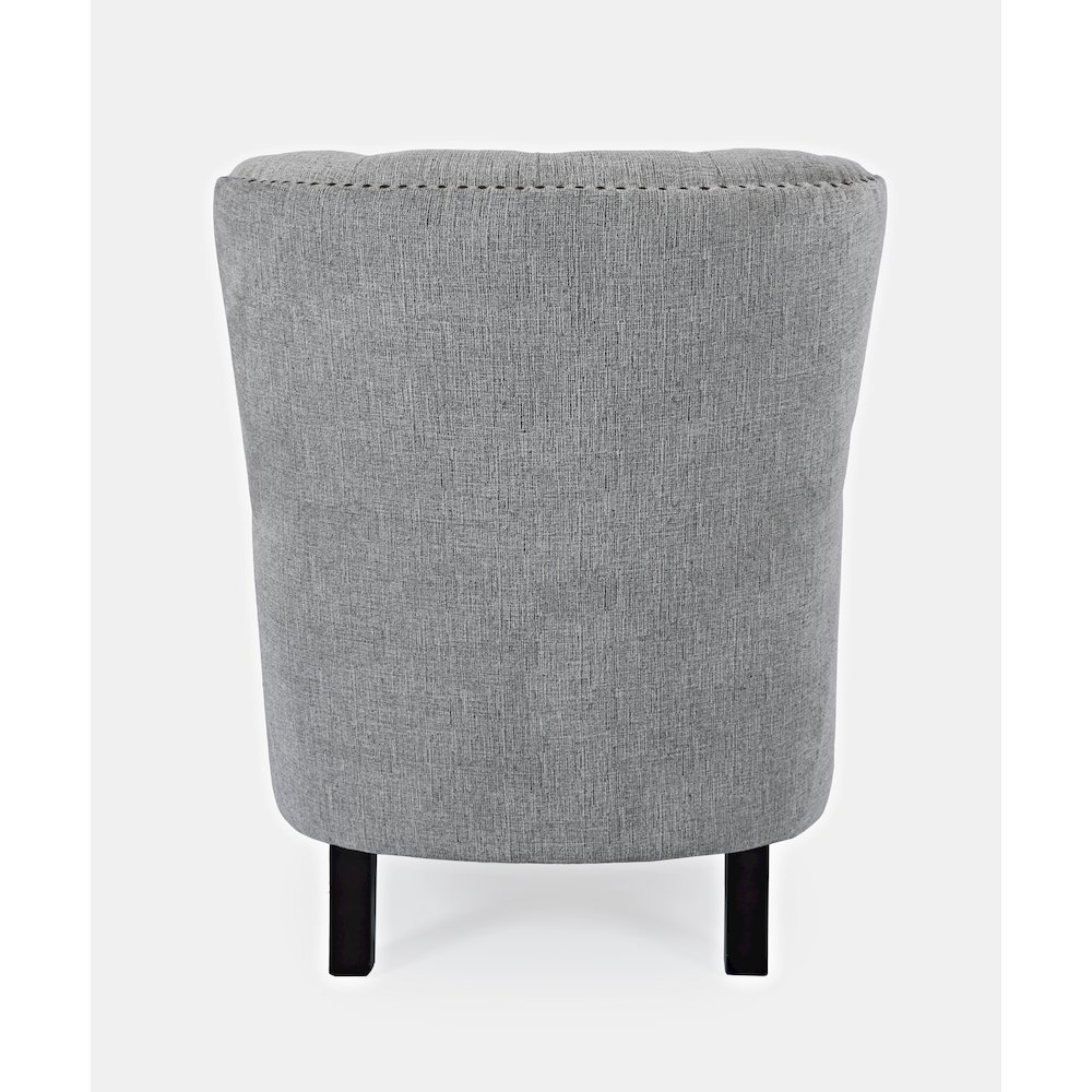 Bryson Transitional Upholstered Accent Chair with Nailhead Trim. Picture 6