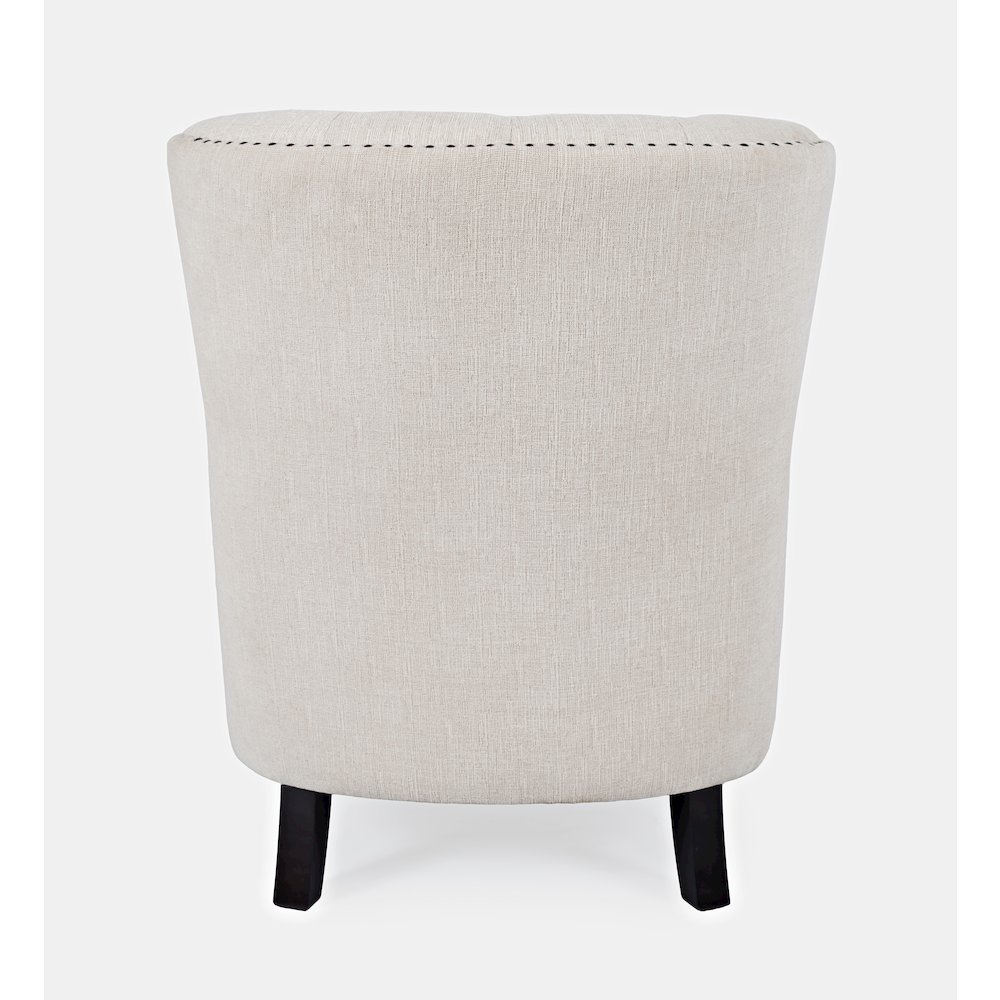 Bryson Transitional Upholstered Accent Chair with Nailhead Trim. Picture 6