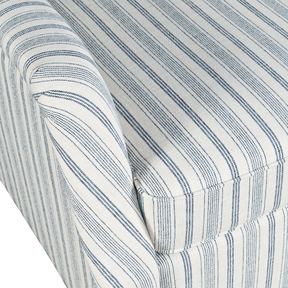 Kennedy Carter Contemporary Upholstered Pattern Swivel Accent Chair. Picture 4