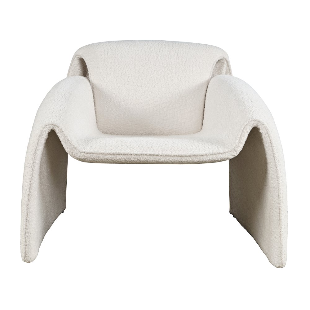 Dolce Mid-Century Modern Bent Angle Upholstered Accent Chair. Picture 1