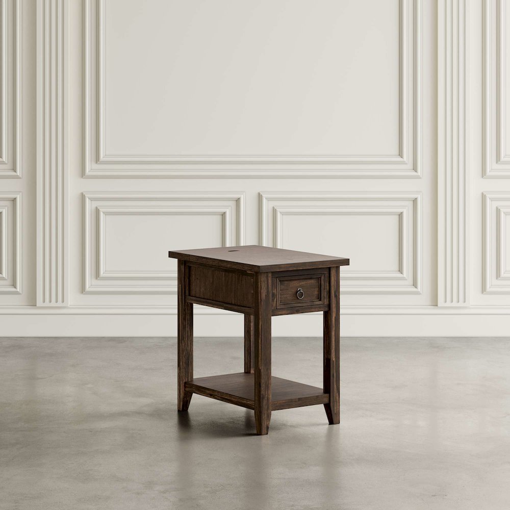 Bakersfield Transitional Rustic 3-Pc Living Room Coffee/End/Side Table Set. Picture 9