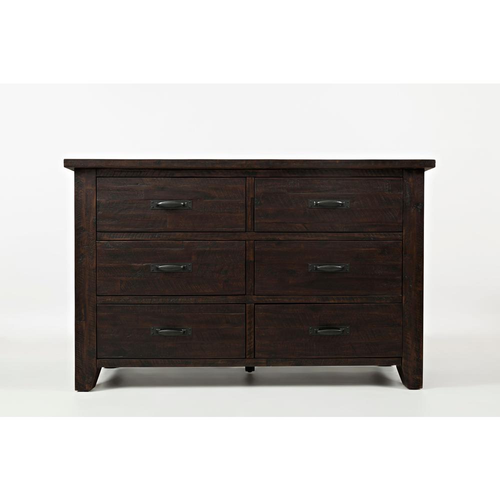 Rustic Distressed Acacia Double Dresser. Picture 1