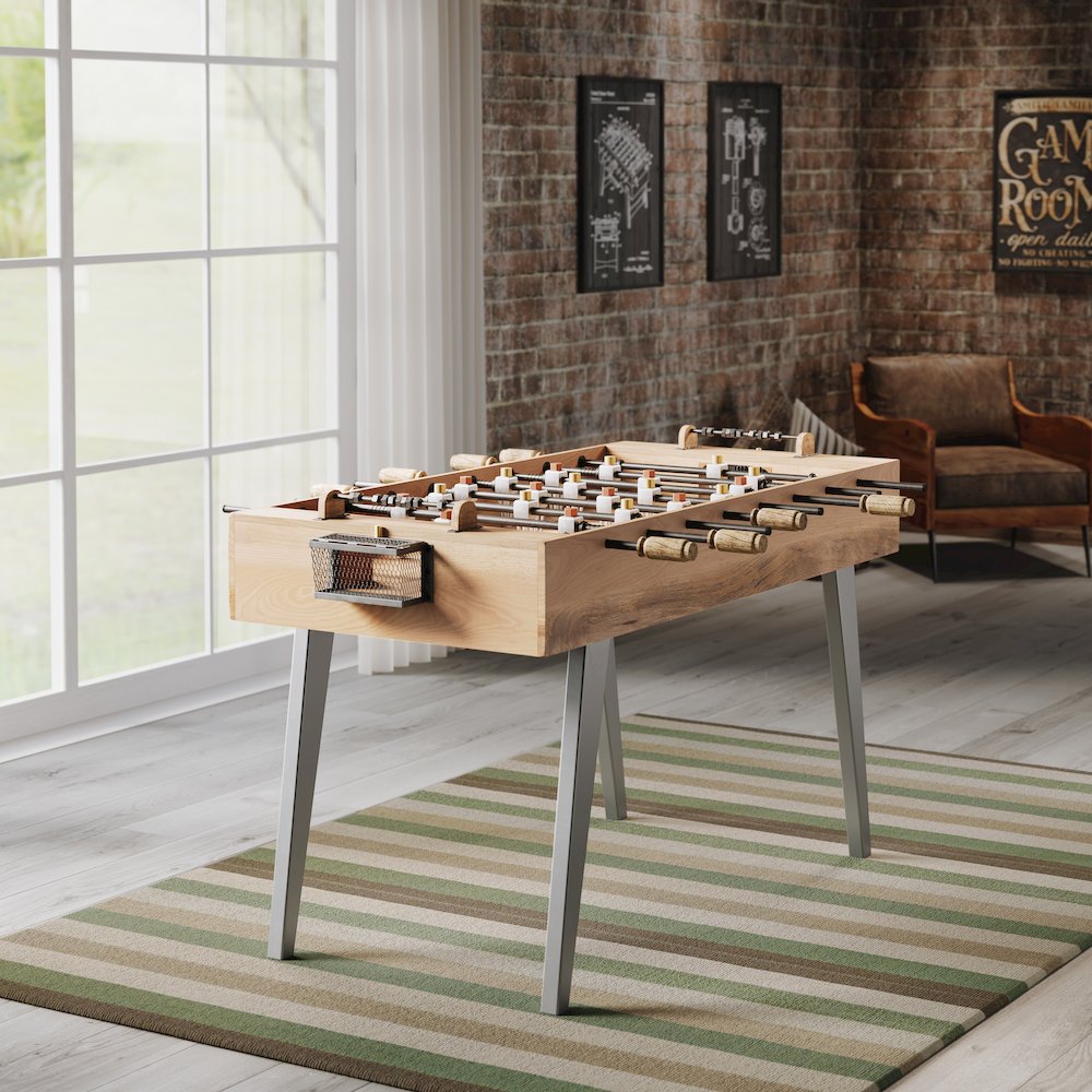 Glory Days Solid Wood 62" Foosball Game Table. Picture 9