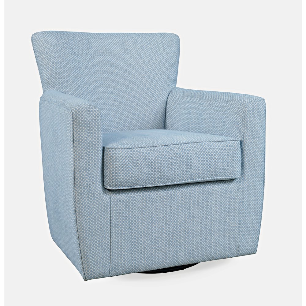 Blakely Harper Contemporary Traditional Swivel Accent Chair. Picture 3