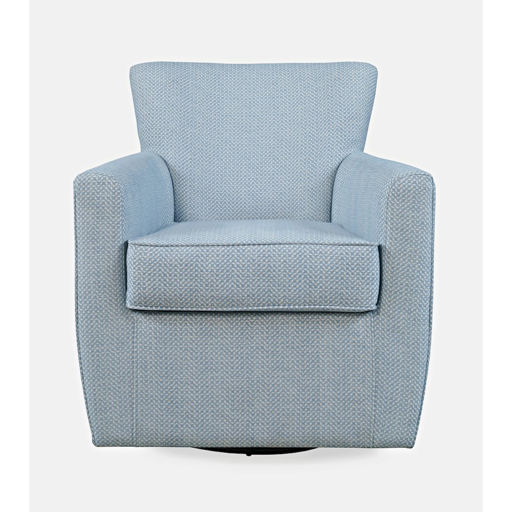 Blakely Harper Contemporary Traditional Swivel Accent Chair. Picture 1