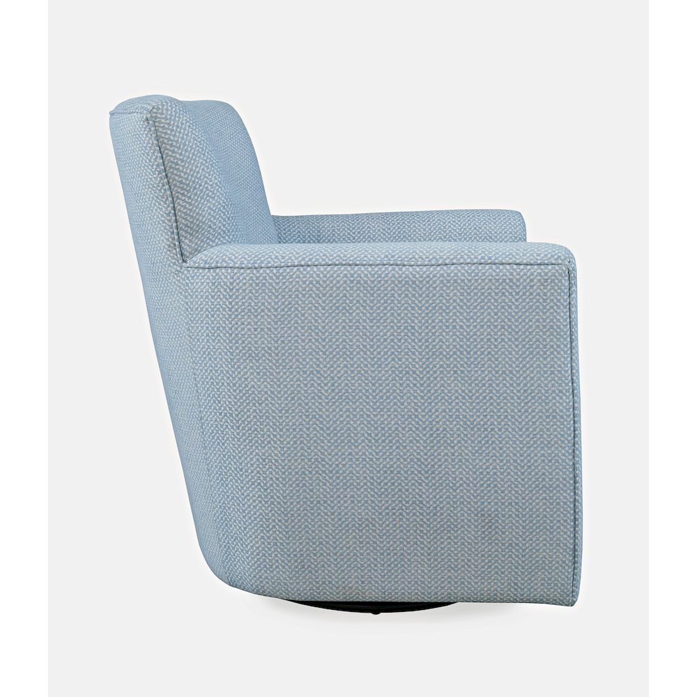Blakely Harper Contemporary Traditional Swivel Accent Chair. Picture 6