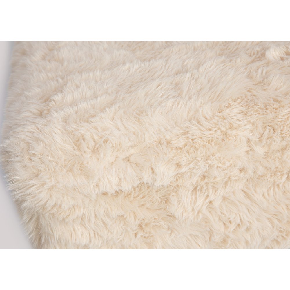 Huggy Luxury Plush Faux Fur Upholstered Storage Bench. Picture 4