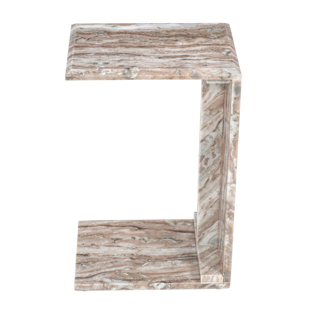 Bella Modern Luxury Solid Marble End C-Table. Picture 5