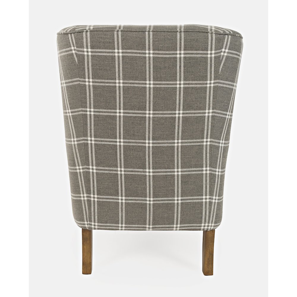 Lacroix Traditional Upholstered Wingback Accent Chair. Picture 6