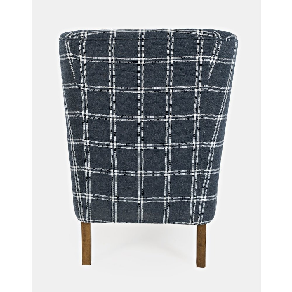Lacroix Traditional Upholstered Wingback Accent Chair. Picture 6