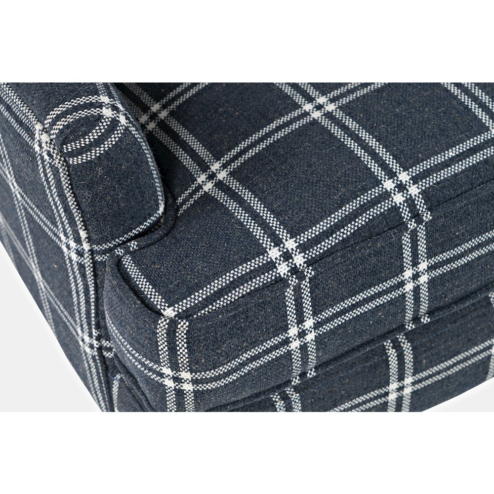 Lacroix Traditional Upholstered Wingback Accent Chair. Picture 4