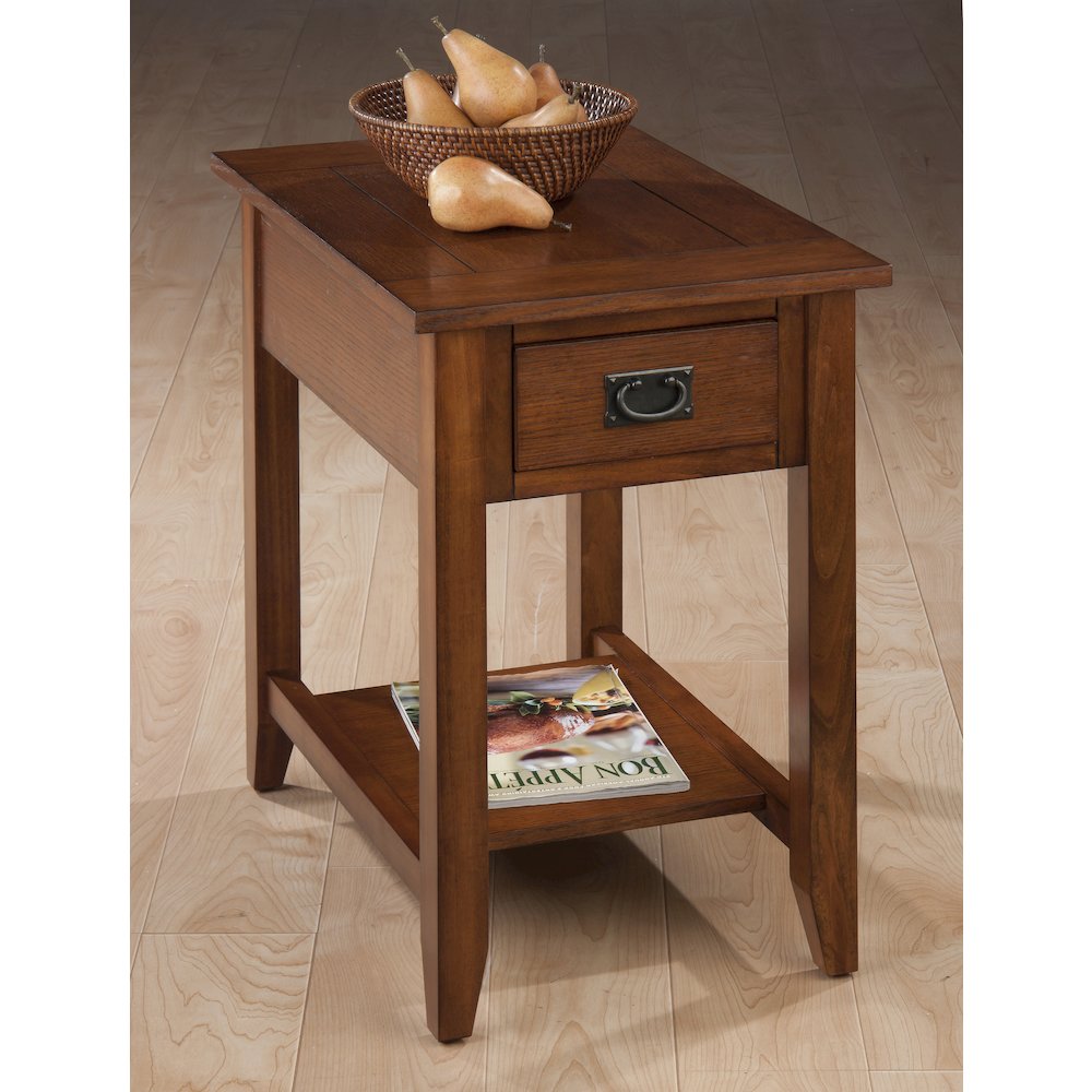 Mission Oak Chairside Table. Picture 3