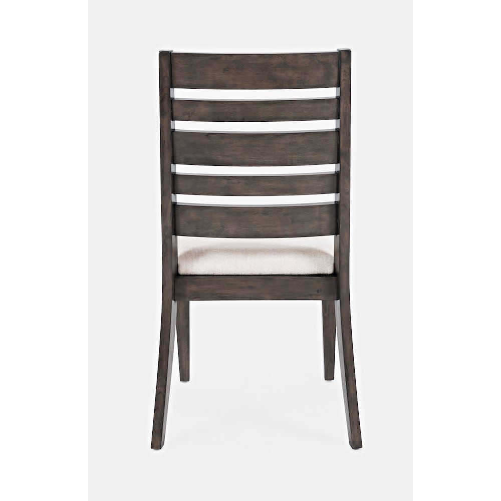 Lincoln Square Contemporary Upholstered Ladderback Chair (Set of 2). Picture 5