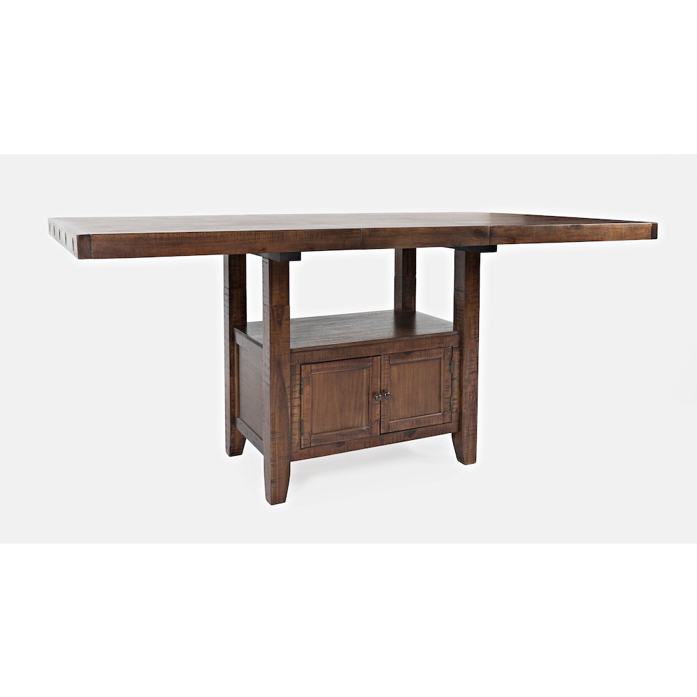 Mission Viejo Distressed 78" Adjustable Height Storage Table. Picture 2
