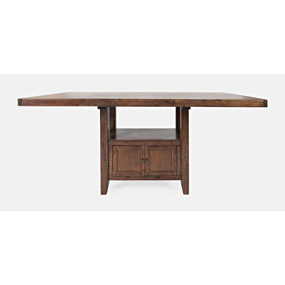 Mission Viejo Distressed 78" Adjustable Height Storage Table. Picture 1