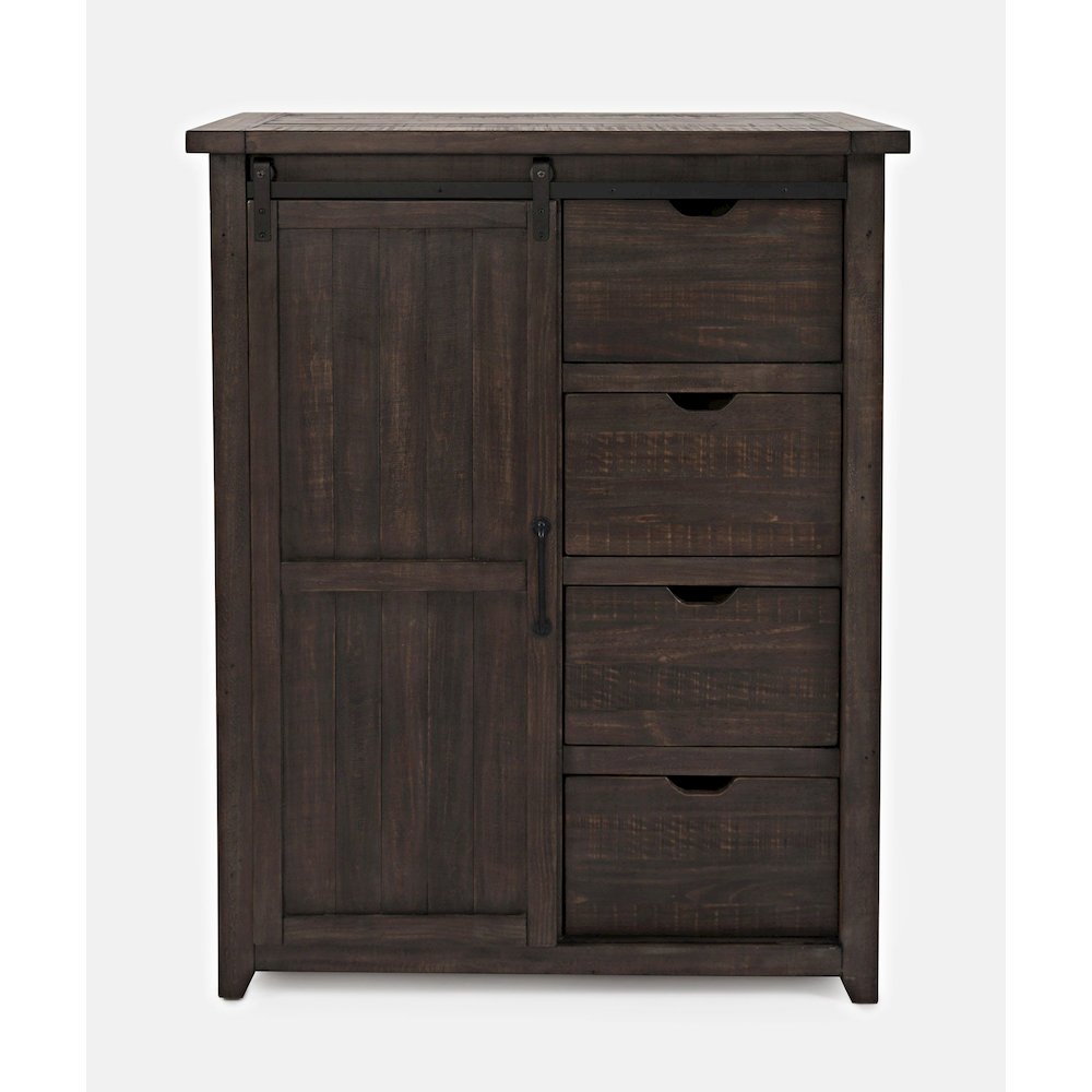 Madison County Rustic Reclaimed Pine Farmhouse Door Chest. Picture 1