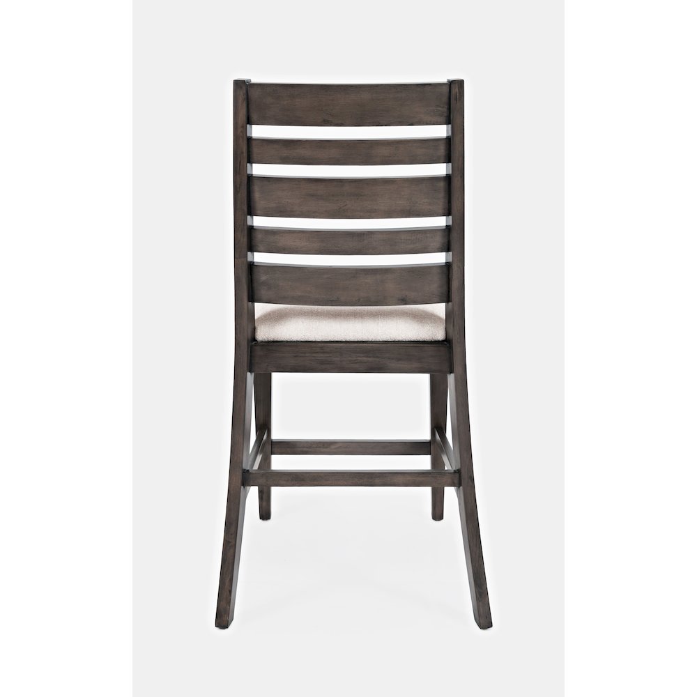Lincoln Square Contemporary Upholstered Ladderback Stool (Set of 2). Picture 5