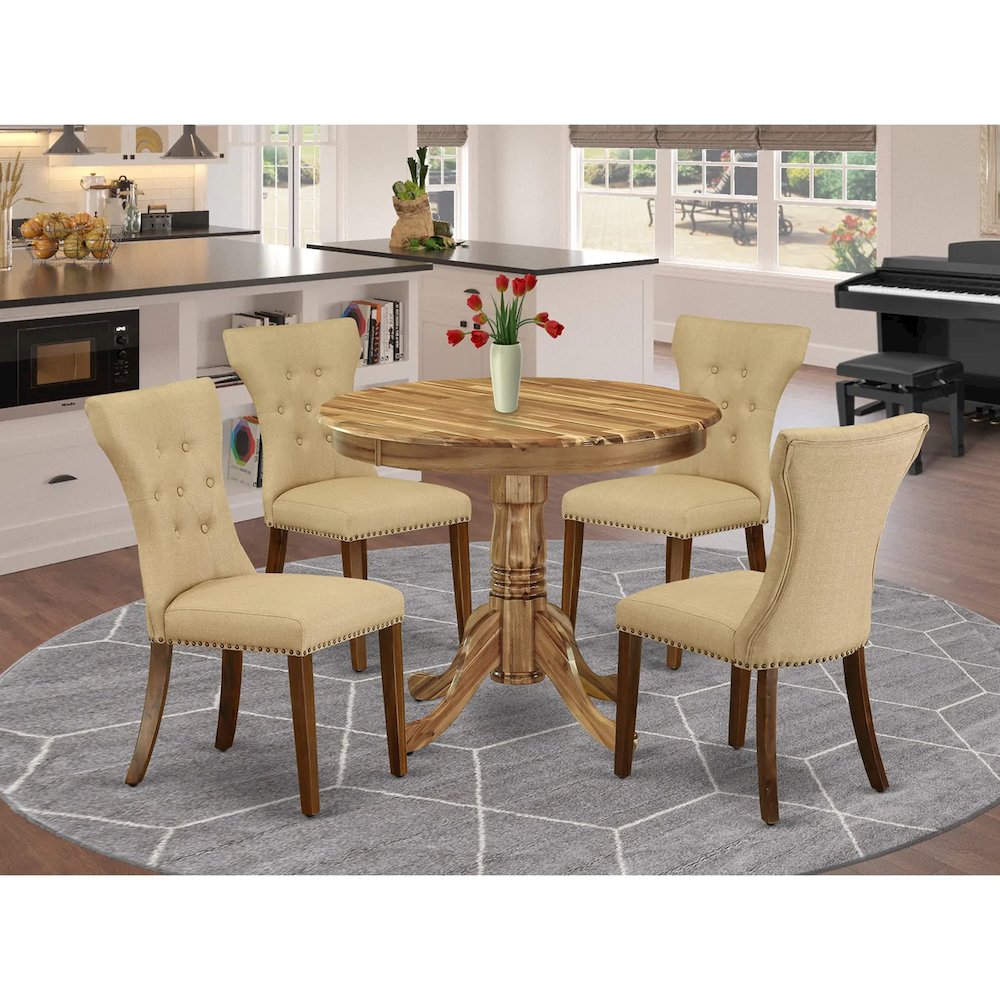 Dining Room Set Natural, ANGA5-ANA-03. Picture 8