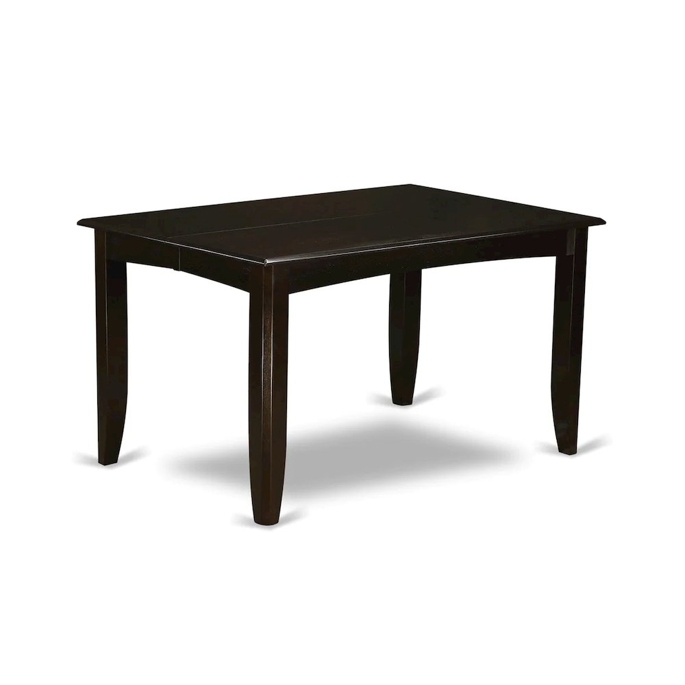 PFAN9-CAP-C 9 Pc Dining room set-Square gathering Table with Leaf and 8 Dining Chairs. Picture 5