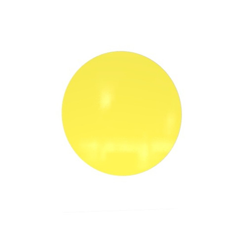 Ghent Coda Low Profile Circular Glassboard, Magnetic, Yellow, 24" Diameter. Picture 2