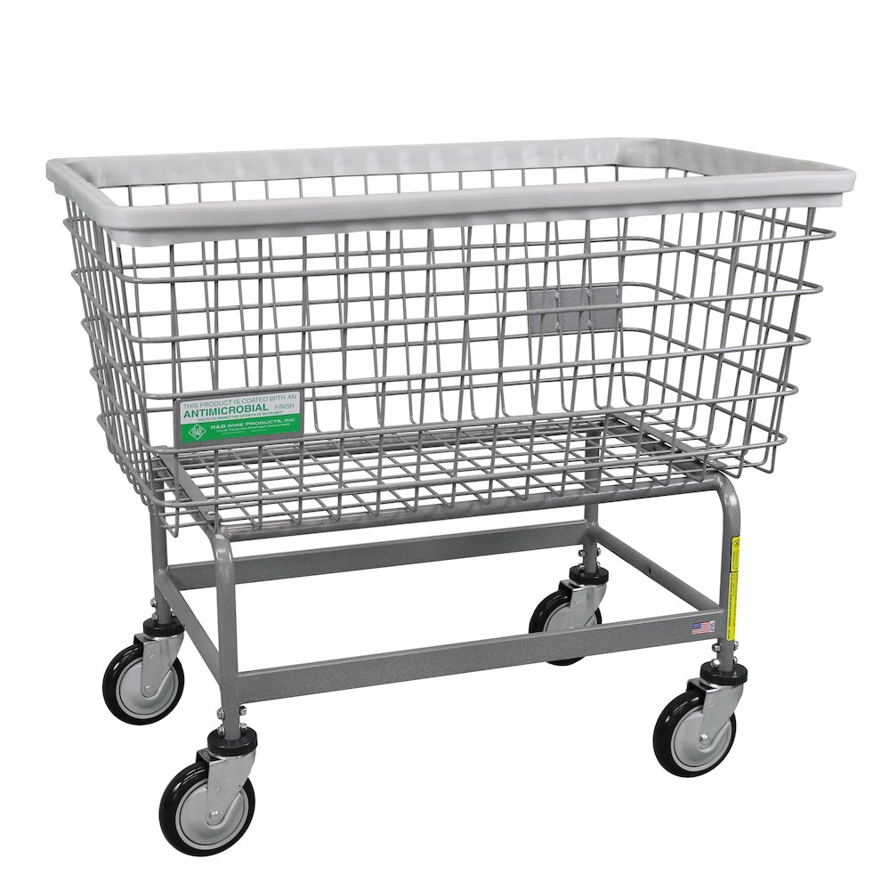 Antimicrobial Mega Capacity "Big Dog" Laundry Cart. Picture 1