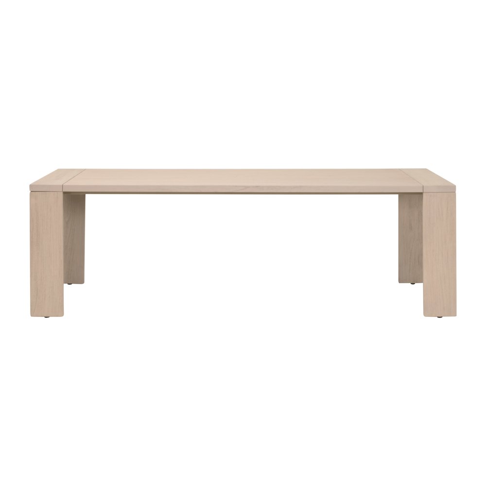 Woven - Outdoor  Transitional Sur Outdoor Dining Table. Picture 1