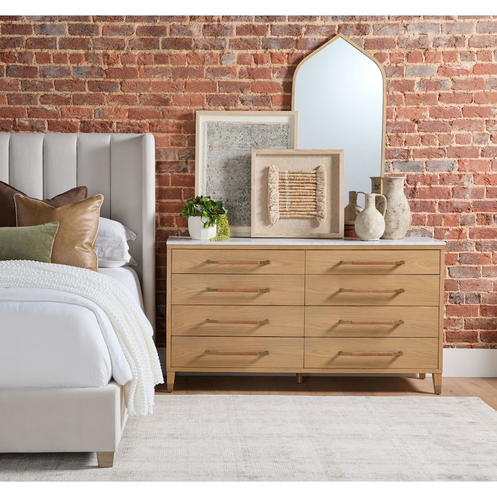 Stitch & Hand - Dining & Bedroom Transitional Chandler Cal King Bed. Picture 13