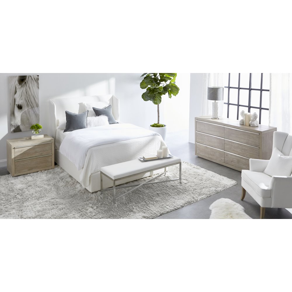 Stitch & Hand - Dining & Bedroom Transitional Stewart Cal King Bed. Picture 10