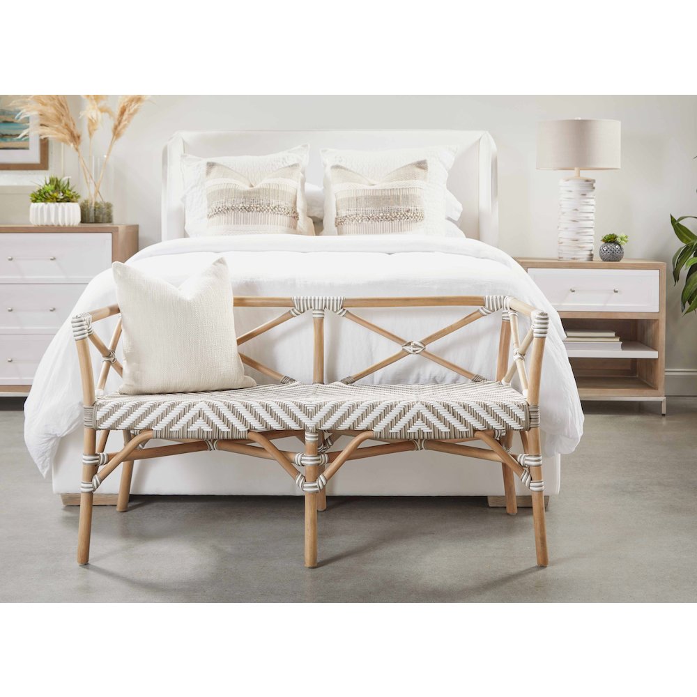Stitch & Hand - Dining & Bedroom Transitional Stewart Cal King Bed. Picture 11