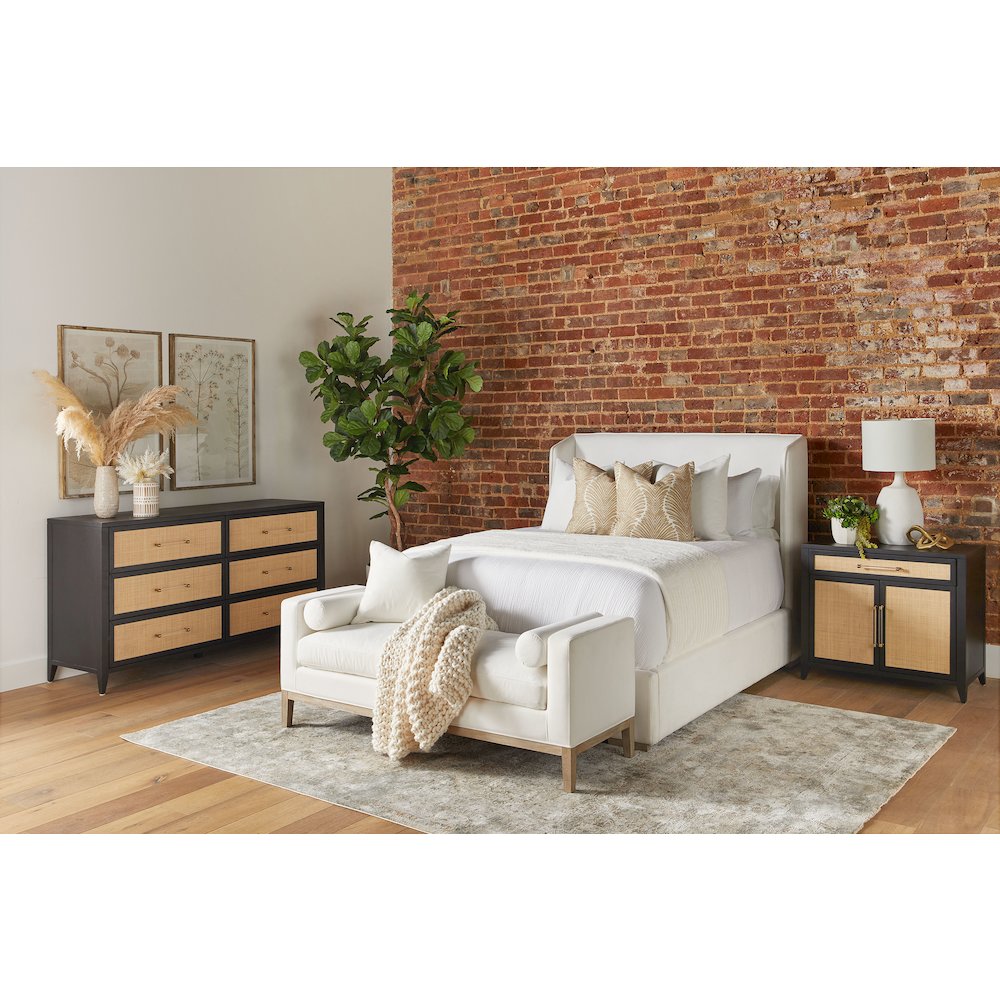 Stitch & Hand - Dining & Bedroom Transitional Stewart Cal King Bed. Picture 13