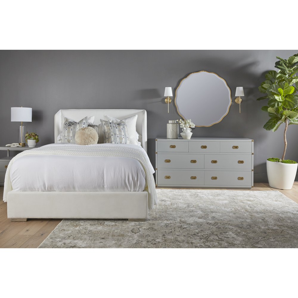 Stitch & Hand - Dining & Bedroom Transitional Stewart Cal King Bed. Picture 14