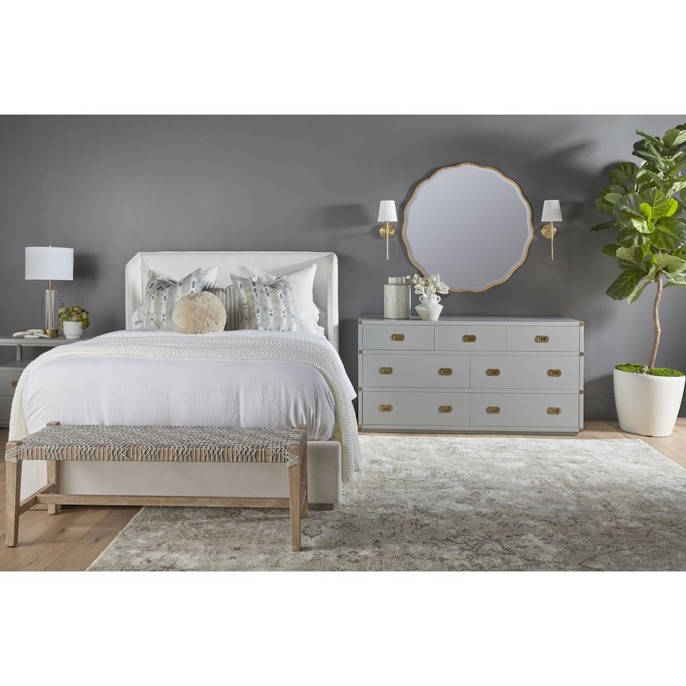 Stitch & Hand - Dining & Bedroom Transitional Stewart Cal King Bed. Picture 15