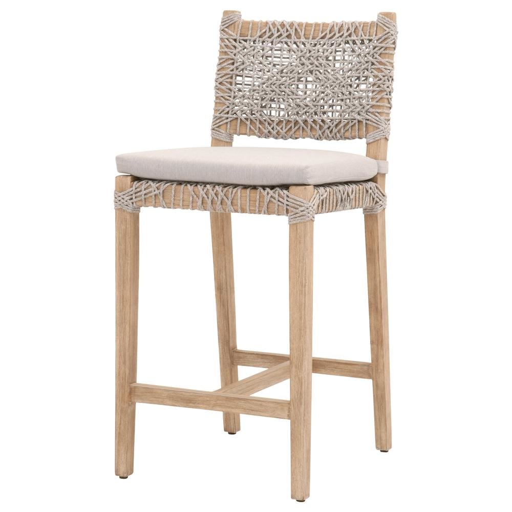 Gray Counter Stool – Brown Bar Stool and Counter Height Chair with Back. Picture 1