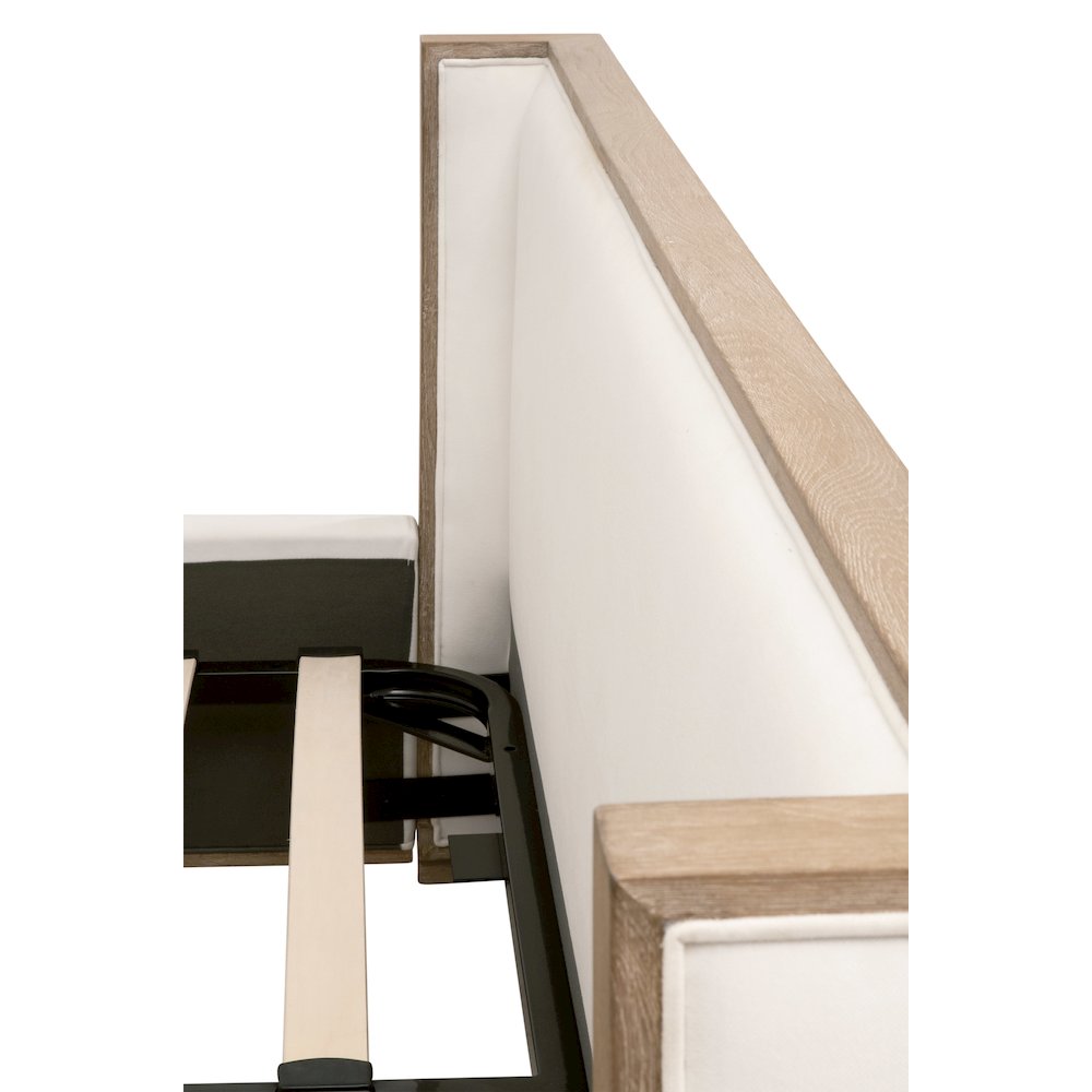 Stitch & Hand - Dining & Bedroom Transitional Tailor Shelter Standard King Bed. Picture 12