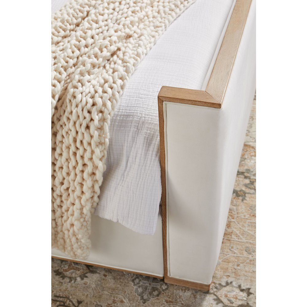Stitch & Hand - Dining & Bedroom Transitional Tailor Shelter Standard King Bed. Picture 14
