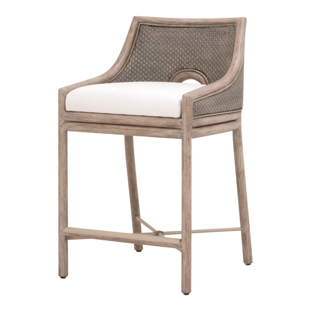 Woven Transitional Adamo Counter Stool. Picture 2