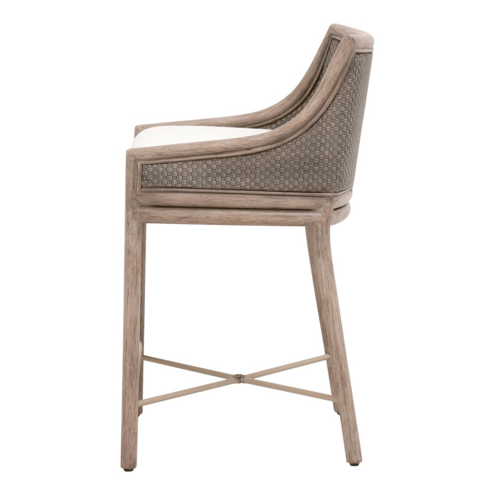 Woven Transitional Adamo Counter Stool. Picture 3