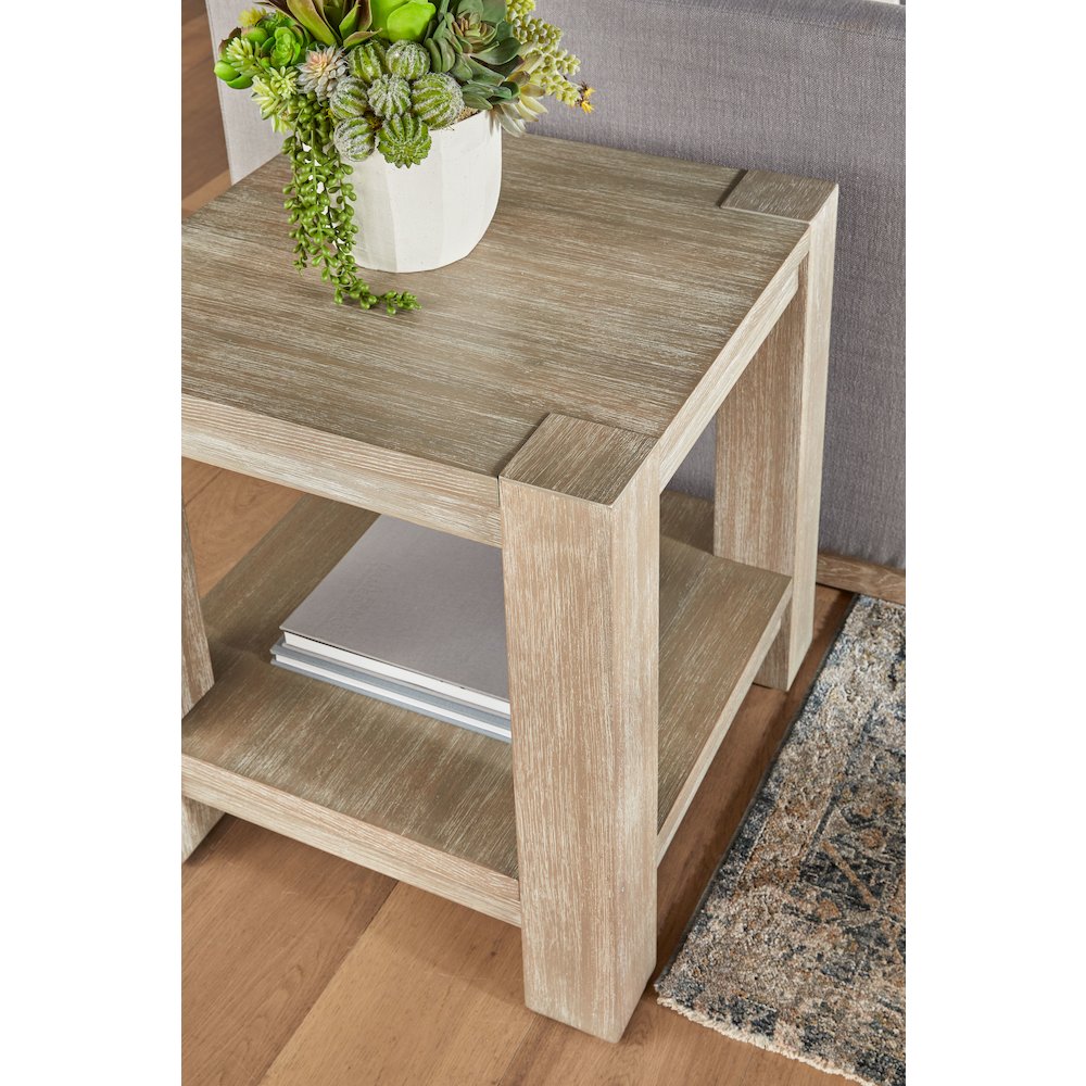 Traditions Transitional Adler End Table. Picture 8
