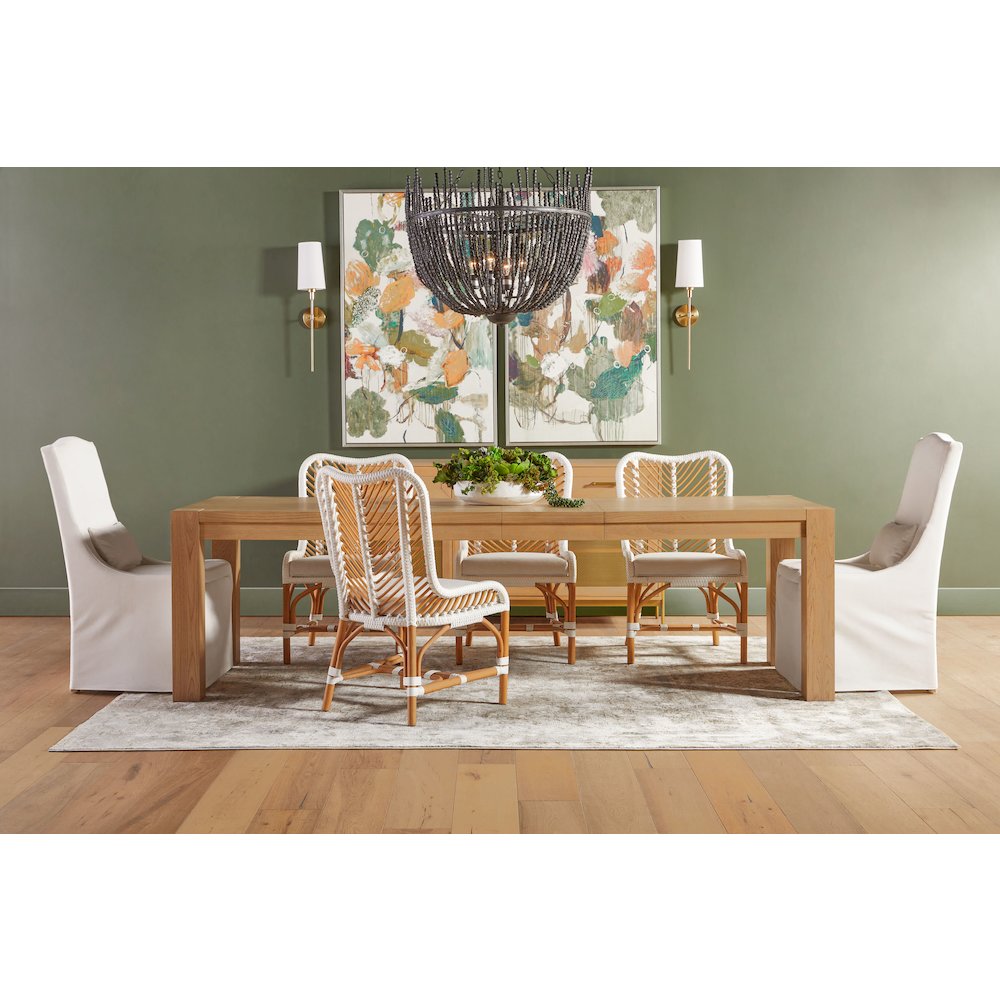 Traditions Transitional Adler Extension Dining Table. Picture 17