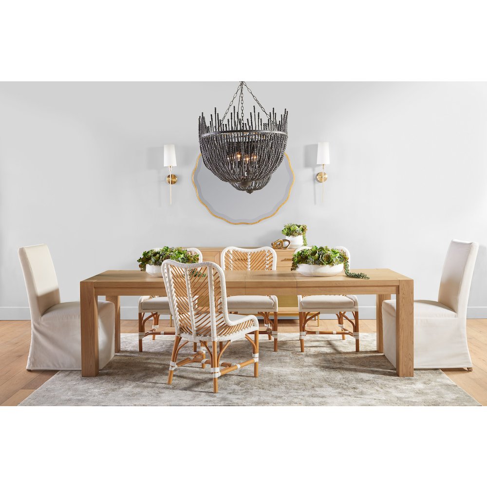 Traditions Transitional Adler Extension Dining Table. Picture 21