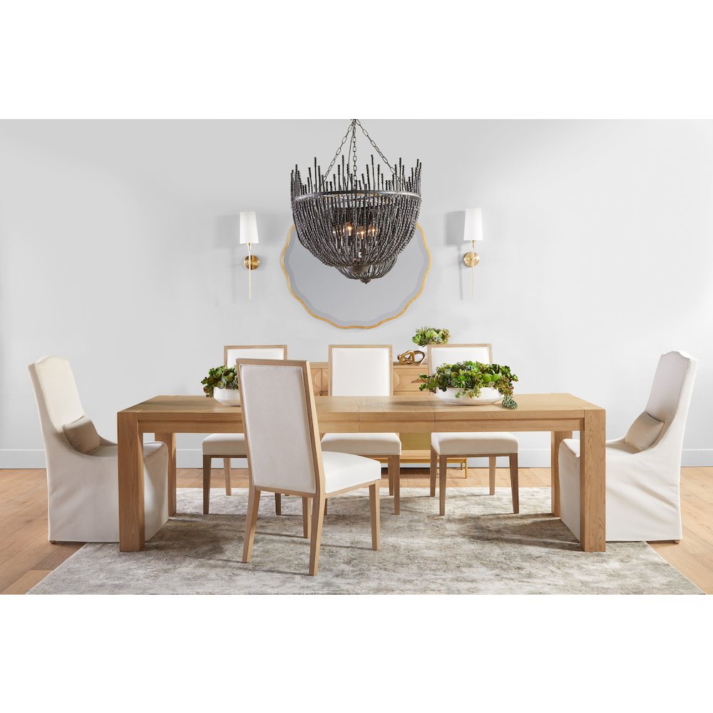 Traditions Transitional Adler Extension Dining Table. Picture 22