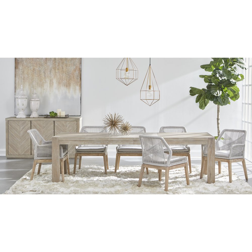 Traditions Transitional Adler Extension Dining Table. Picture 14