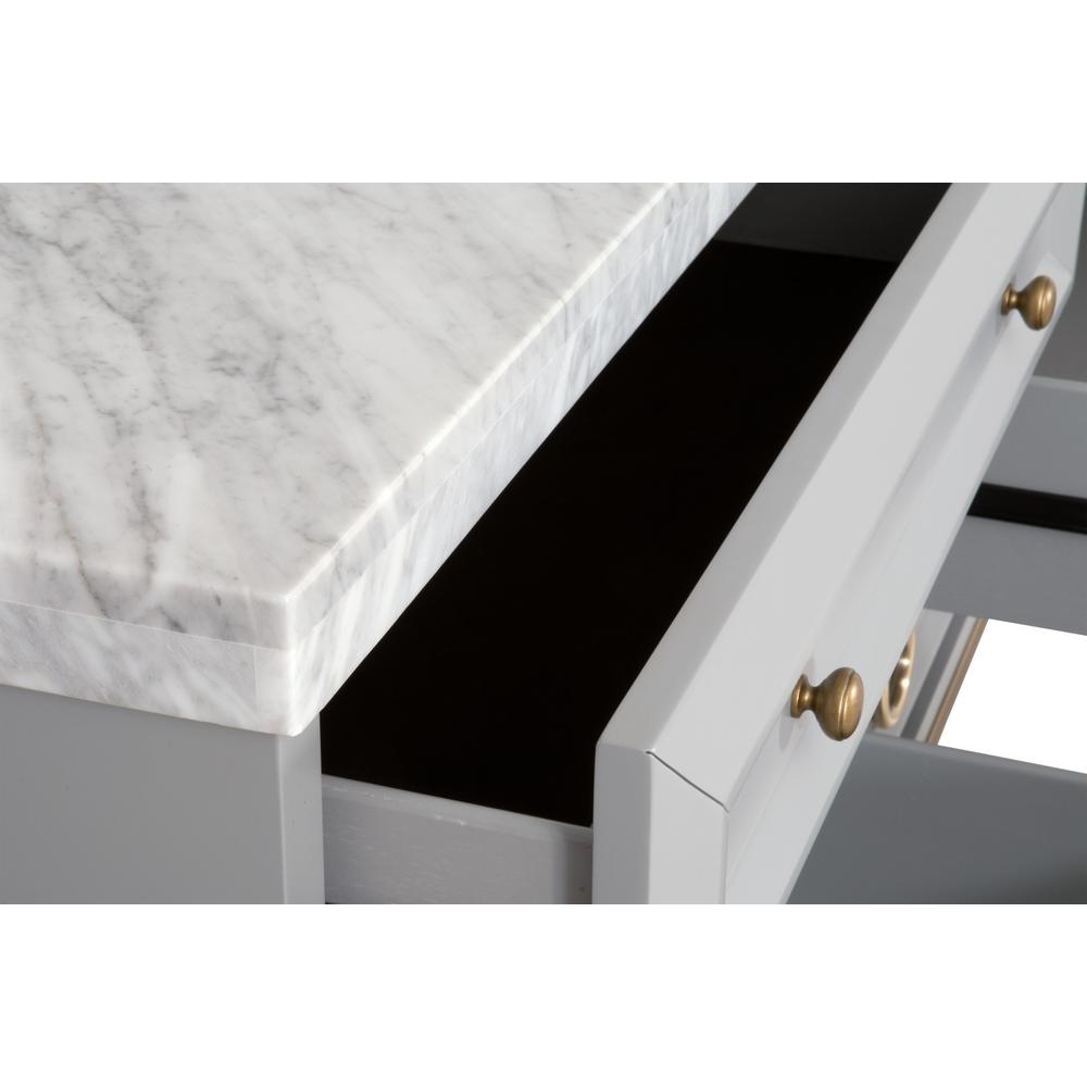Azure Carrera 6 Drawer Double Dresser. Picture 5