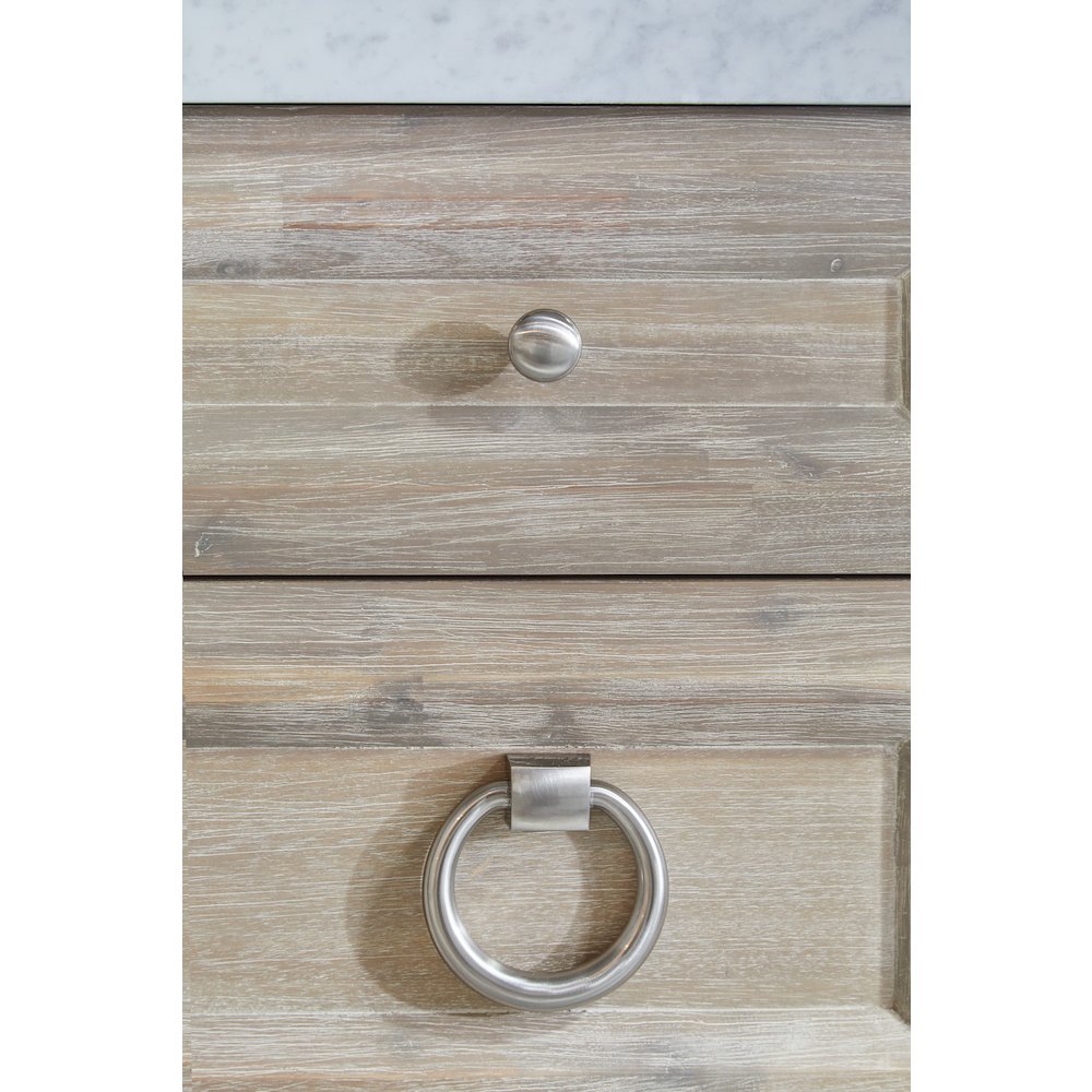 Traditions Transitional Azure Carrera Media Chest. Picture 8