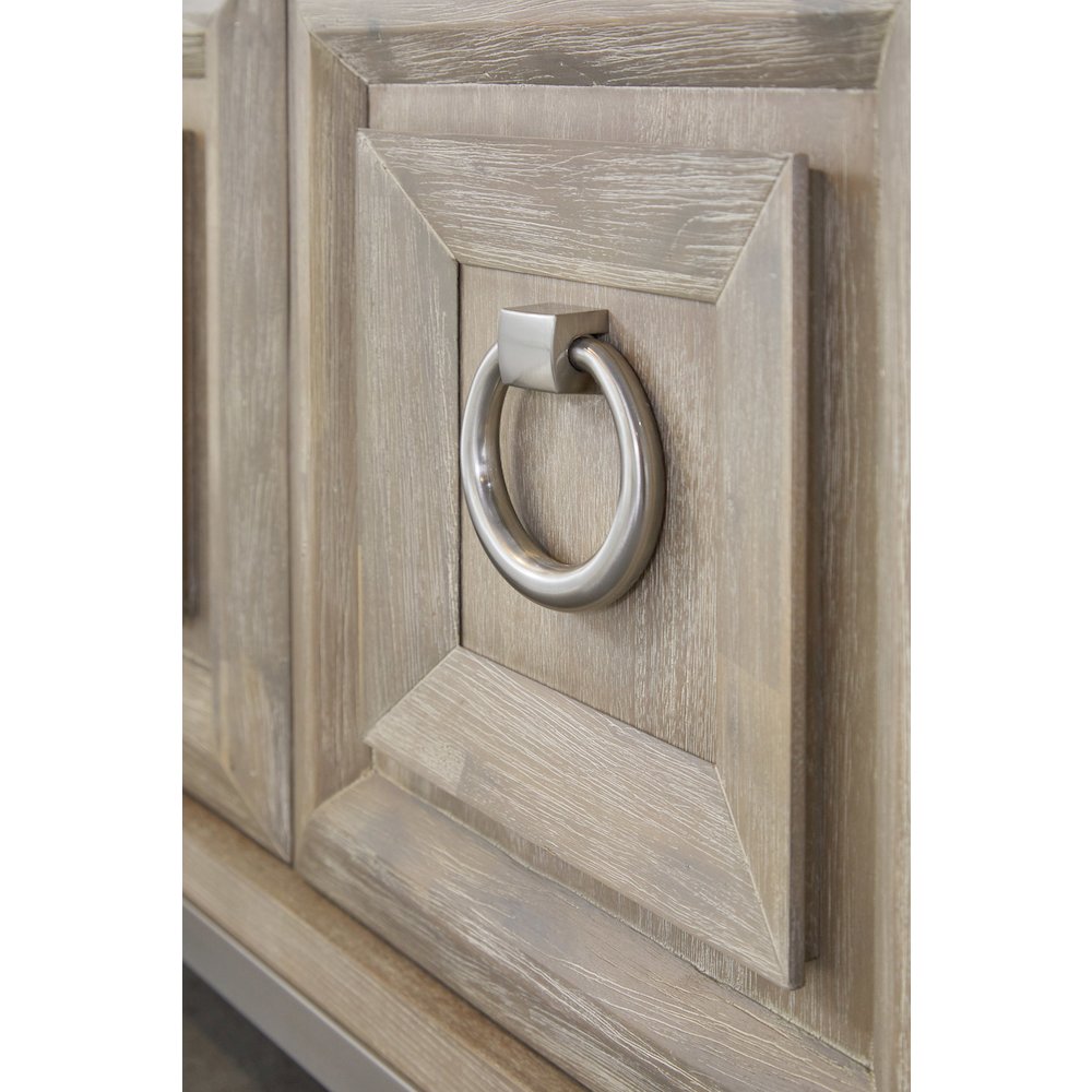 Traditions Transitional Azure Carrera Media Chest. Picture 9